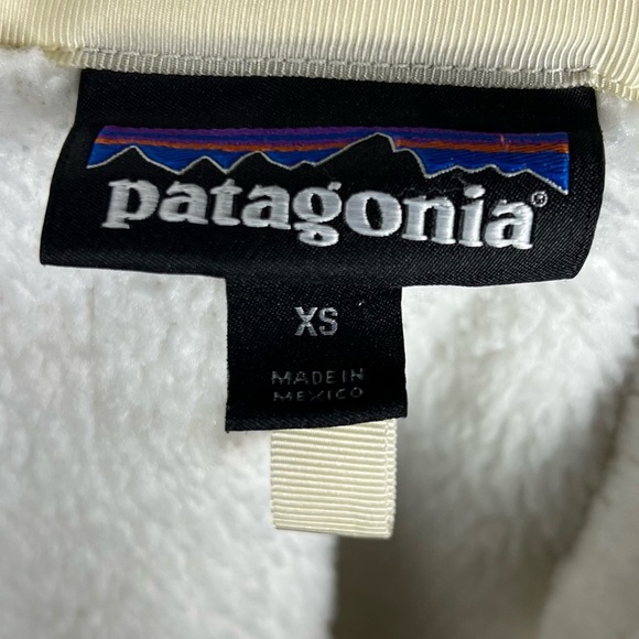 Patagonia Fleece Womens XS Re-Tool Snap T Pullover Polartec Neutral Fuzzy Warm - Picture 5 of 9